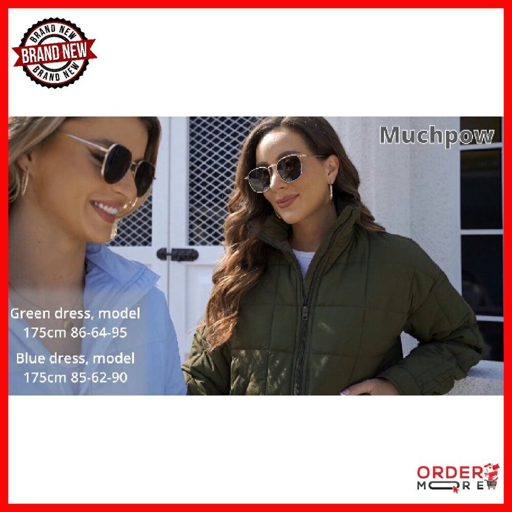 Lightweight Packable Puffer Jacket Oversized Fit … - image 8